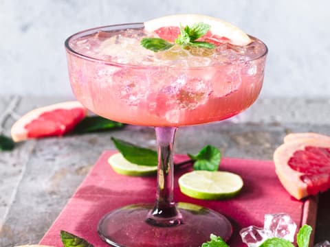Pink Grapefruit Mocktail