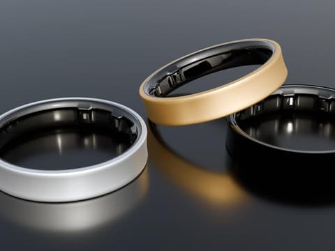 Verschiedene Smart Ringe