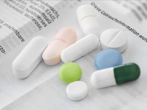 Verschiedene Tabletten