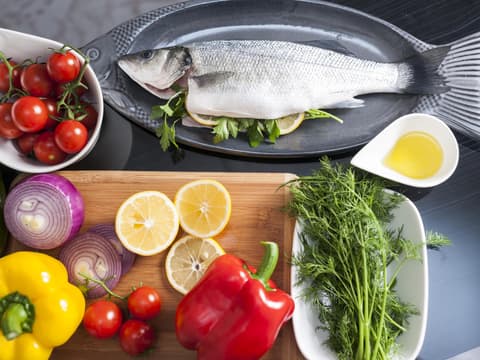 Mediterrane Lebensmittel
