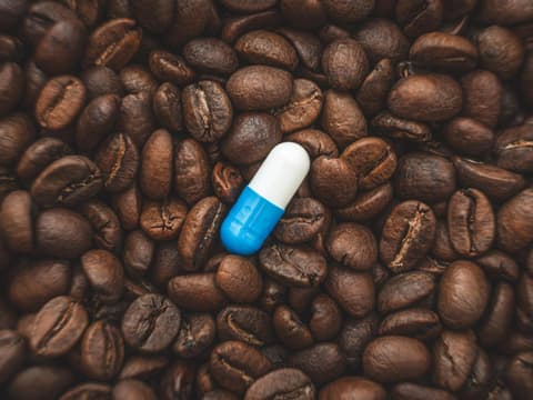 Nahrungsergänzungsmittel  und Kaffee