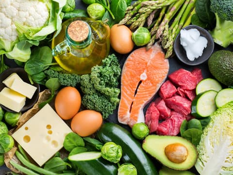 Lebensmittel, die in der Keto-Diät erlaubt sind
