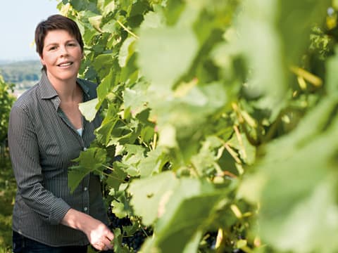 Winzerin Andrea Engler-Waibel