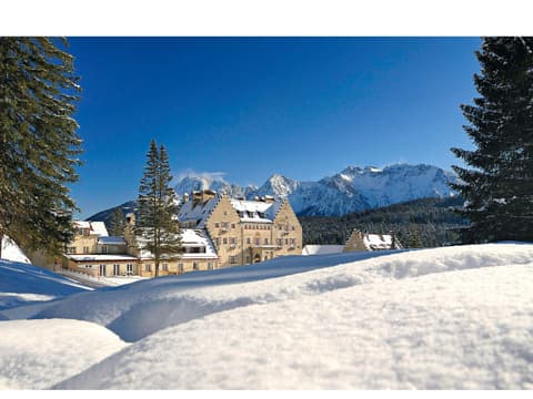 Hotel im Winter