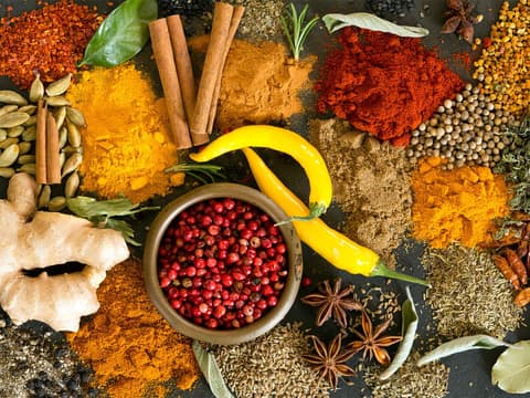 Aromatische Gewürze