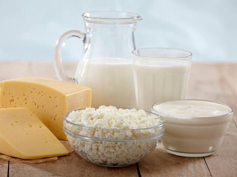 Gesunde Milchprodukte
