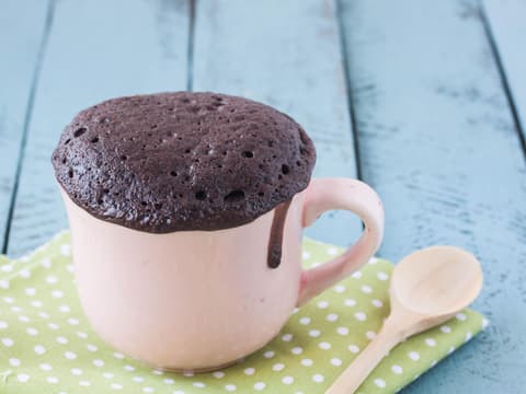 Tassenkuchen mit Schoko und Chia