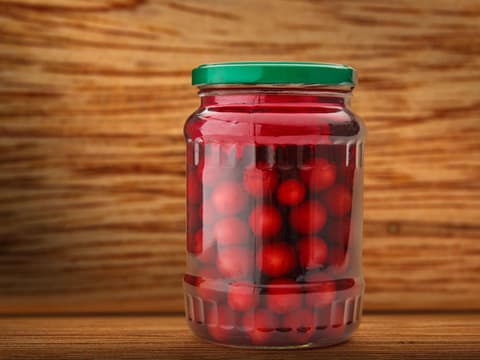 Kirschen im Glas