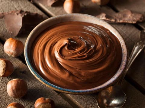 Schokocreme in einer Schüssel
