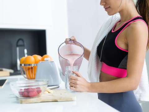 Sport Ernährung Frau