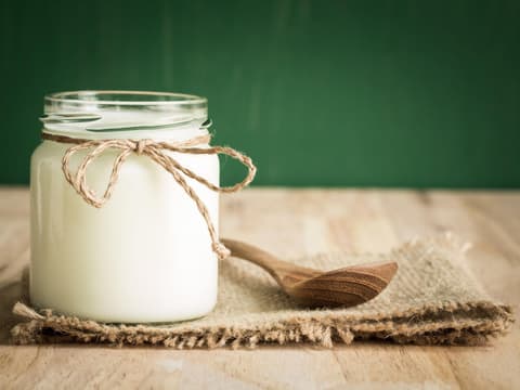 Joghurt im Glas