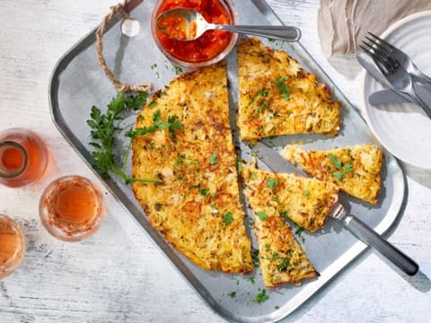 Kartoffel-Topinambur-Roesti