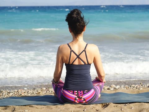 Yoga ist entspannend und tut rundum gut.