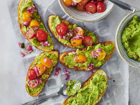 Bunter Tomatensalat