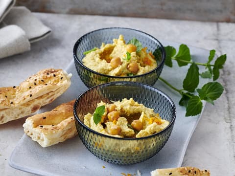 Orangen-Hummus