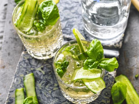 Virgin Basil Mule