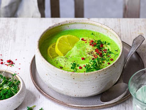 Zucchini-Cremesuppe