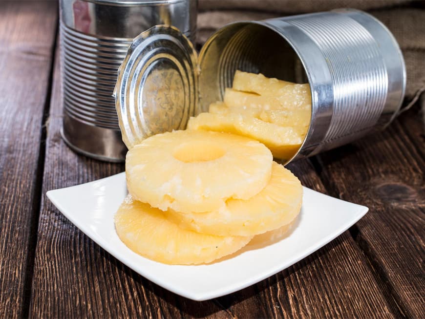 Wieviel Wiegt Eine Scheibe Ananas Aus Der Dose www.vital.de
