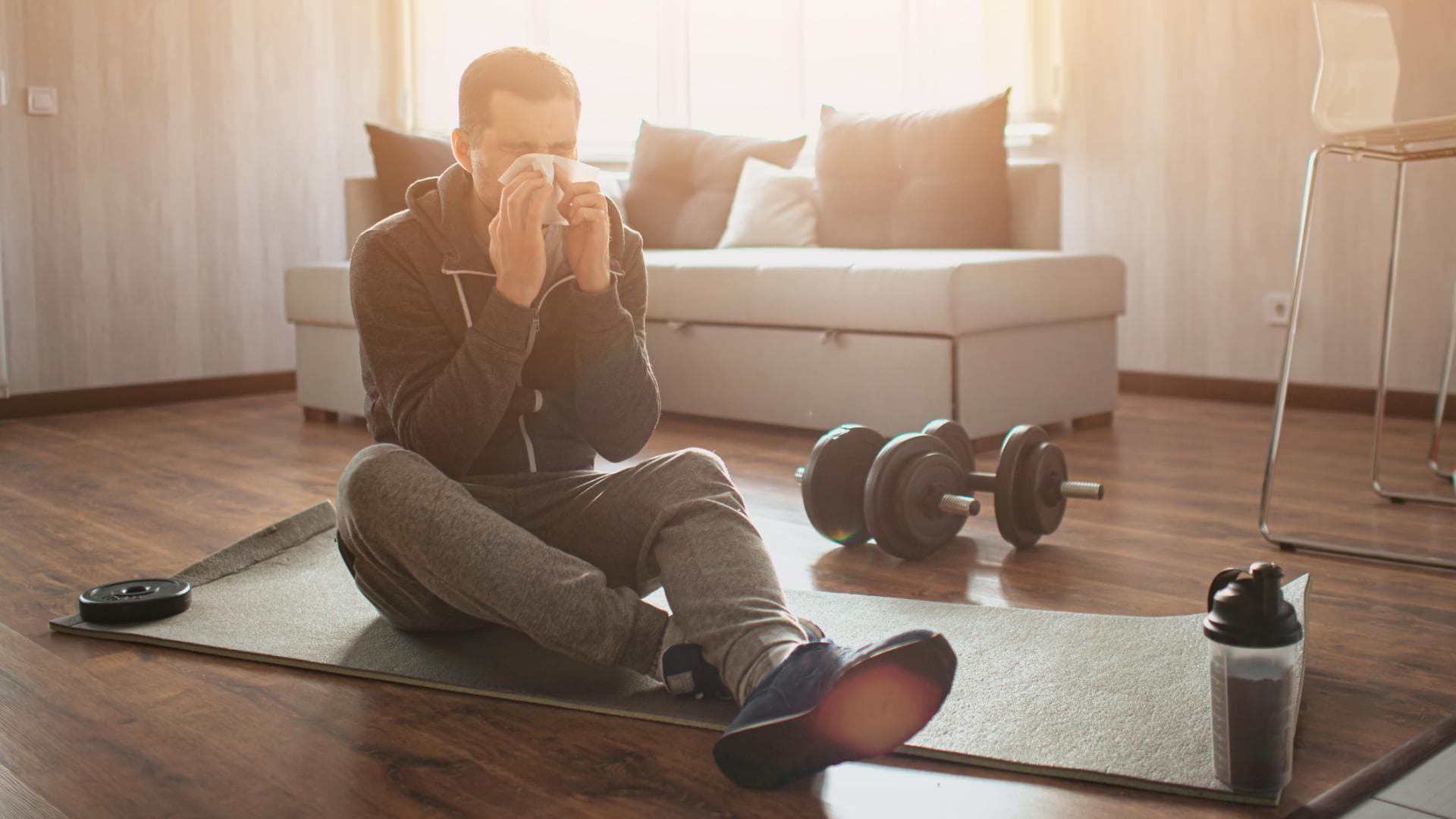 Cold after a workout?  This is how you avoid the open window effect