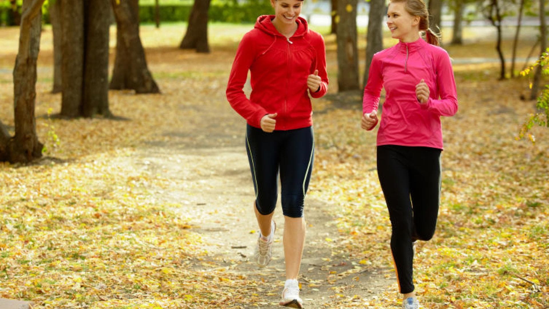 Lauf Training Im Herbst