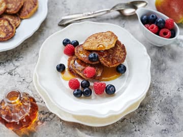 Birnenhaferflockenpancakes Birnenhaferflockenpancakes
