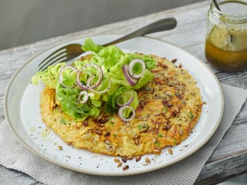 Möhren-Apfel-Pfannkuchen Möhren-Apfel-Pfannkuchen