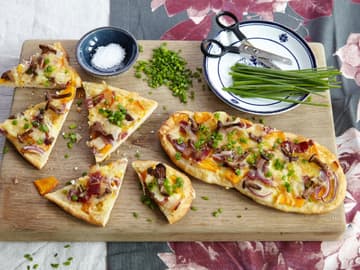 Pizza mit Pilzen Pizza mit Pilzen
