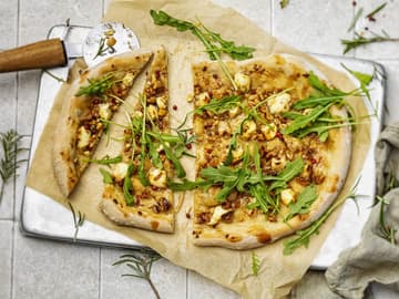 Ziegenkäse-Pizza Ziegenkäse-Pizza