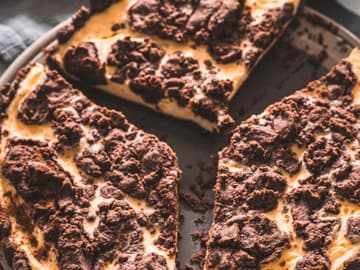 Zupfkuchen mit Karamell Zupfkuchen mit Karamell
