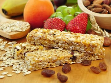 Müsliriegel inzwischen von Obst Müsliriegel inzwischen von Obst