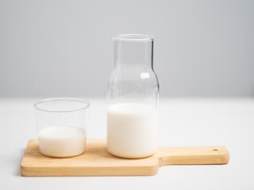 Glas Milch Glas Milch