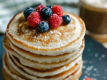 Pancakes mit Früchten Pancakes mit Früchten