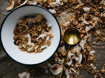 Müsli in einer Schüssel Müsli in einer Schüssel