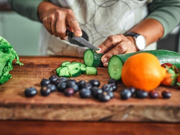 Gesunde Snacks leicht gemacht Nahaufnahme gesunde Snacks