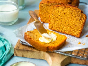 Süßes Kürbisbrot selber backen Süßes Kürbisbrot selber backen