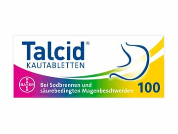 Talcid Kautabletten gegen Sodbrennen Talcid Kautabletten gegen Sodbrennen