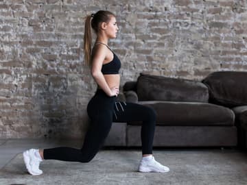 Ausfallschritte für mehr Gleichgewicht Ausfallschritte für mehr Gleichgewicht