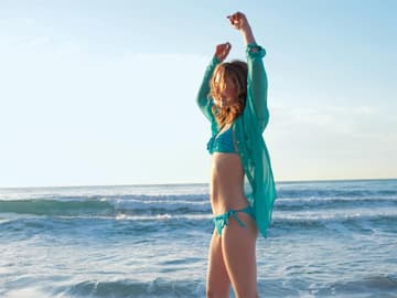 Frau im Wasser Frau im Wasser