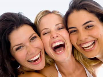 Lachende Frauen Lachende Frauen