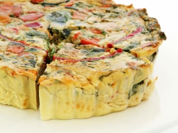Gemüse-Lachs-Quiche Gemüse-Lachs-Quiche