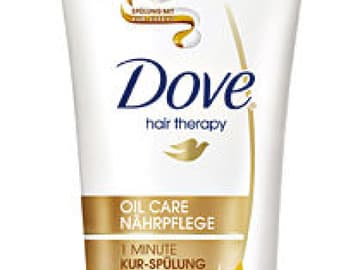 „Dove Oil Care Nährpflege 1 Minute Kur-Spülung“ „Dove Oil Care Nährpflege 1 Minute Kur-Spülung“