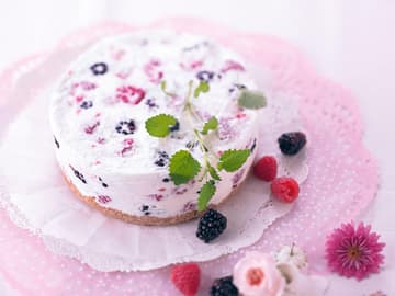 Himbeer-Brombeer-Torte Himbeer-Brombeer-Torte