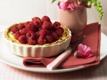Himbeer-Quark-Tarte Himbeer-Quark-Tarte