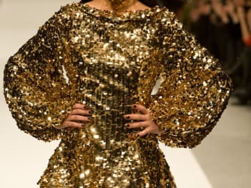 Goldenes Kleid Goldenes Kleid