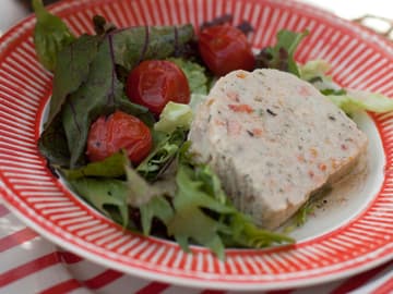Weissfischterrine mit Lachs Weissfischterrine mit Lachs