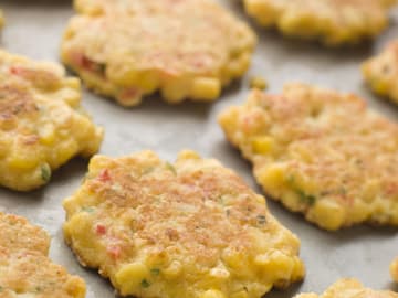 Maisbällchen in Linsensoße Maisbällchen