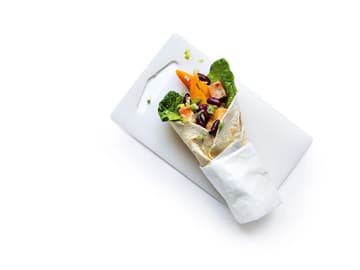 Wrap mit Tofu Tofu Wrap