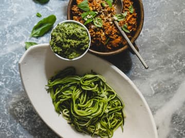 Zucchinipaghetti Zucchinispaghetti