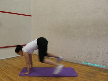 Burpee Muskeltraining Burpee