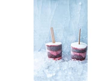 Frozen Yoghurt mit Lavendel Frozen Yoghurt mit Lavendel